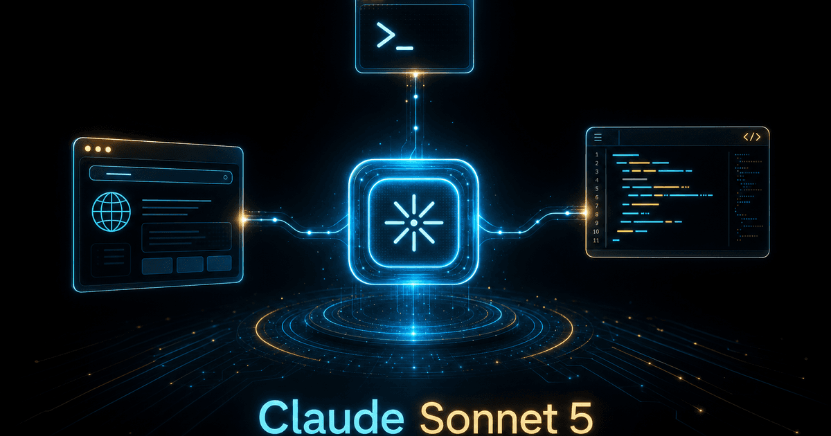 Claude Sonnet 5を、分かりやすく ──"Opusに迫る力"を半額以下で回すエージェント向けモデル